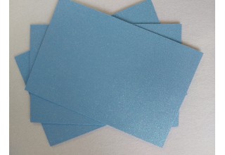 Глиттерный фоамиран 2 мм  20*30 см перламутровый небесно-голубой, цена за лист